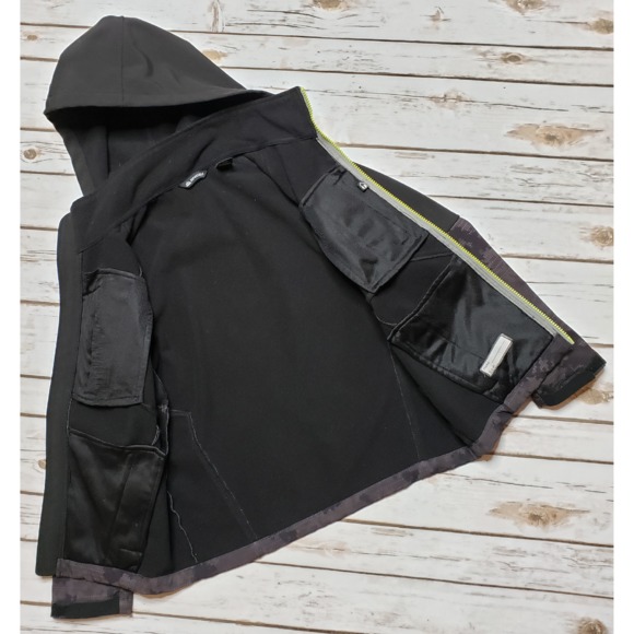 Snozu Boys' Black Softshell Jacket Medium 10-12 - Picture 4 of 8